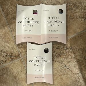 NWT Cacique Total Confidence Period Panty Bundle Size 18/20 - 3 panties